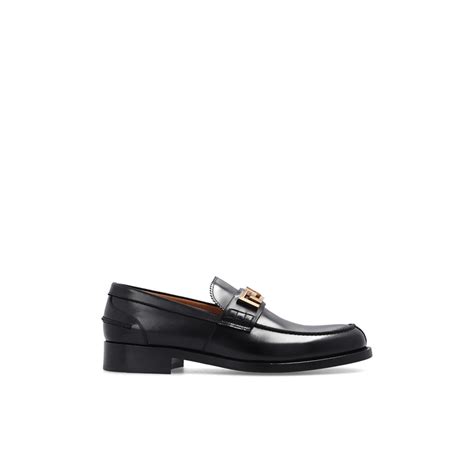 versace instappers heren|Versace black label slippers.